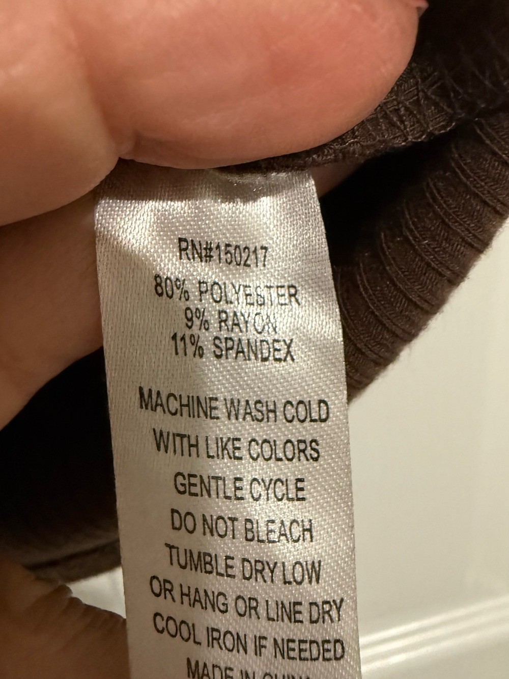 Brown Ribbed Button-Front Tank - Picture 4 of 4